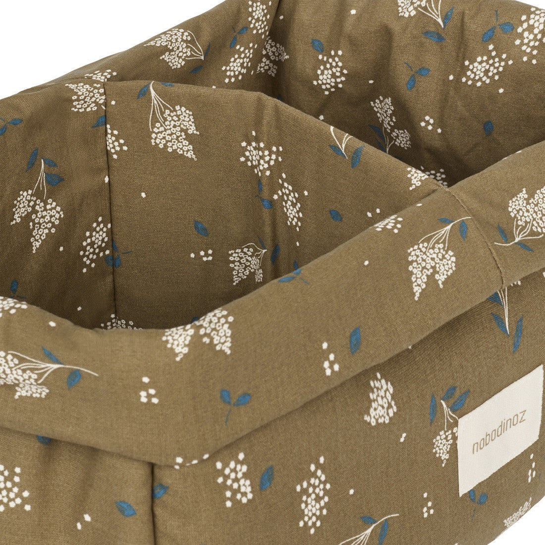 Double panier de rangement Stories - Brown lilac