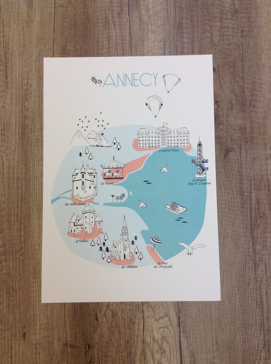 Affiche Annecy