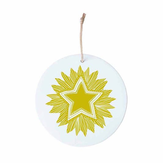 Médaillon Etoile ex-voto or — Poussière des rues , Lyon