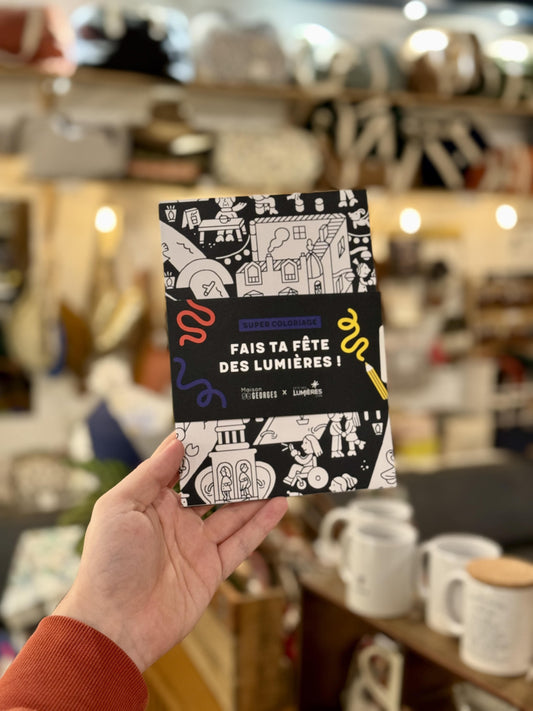 Coloriage Fais ta fête des lumières