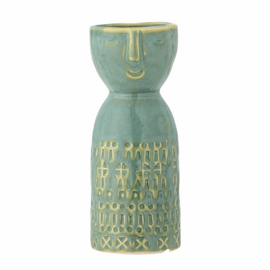 Vase personnage haut - embla vert