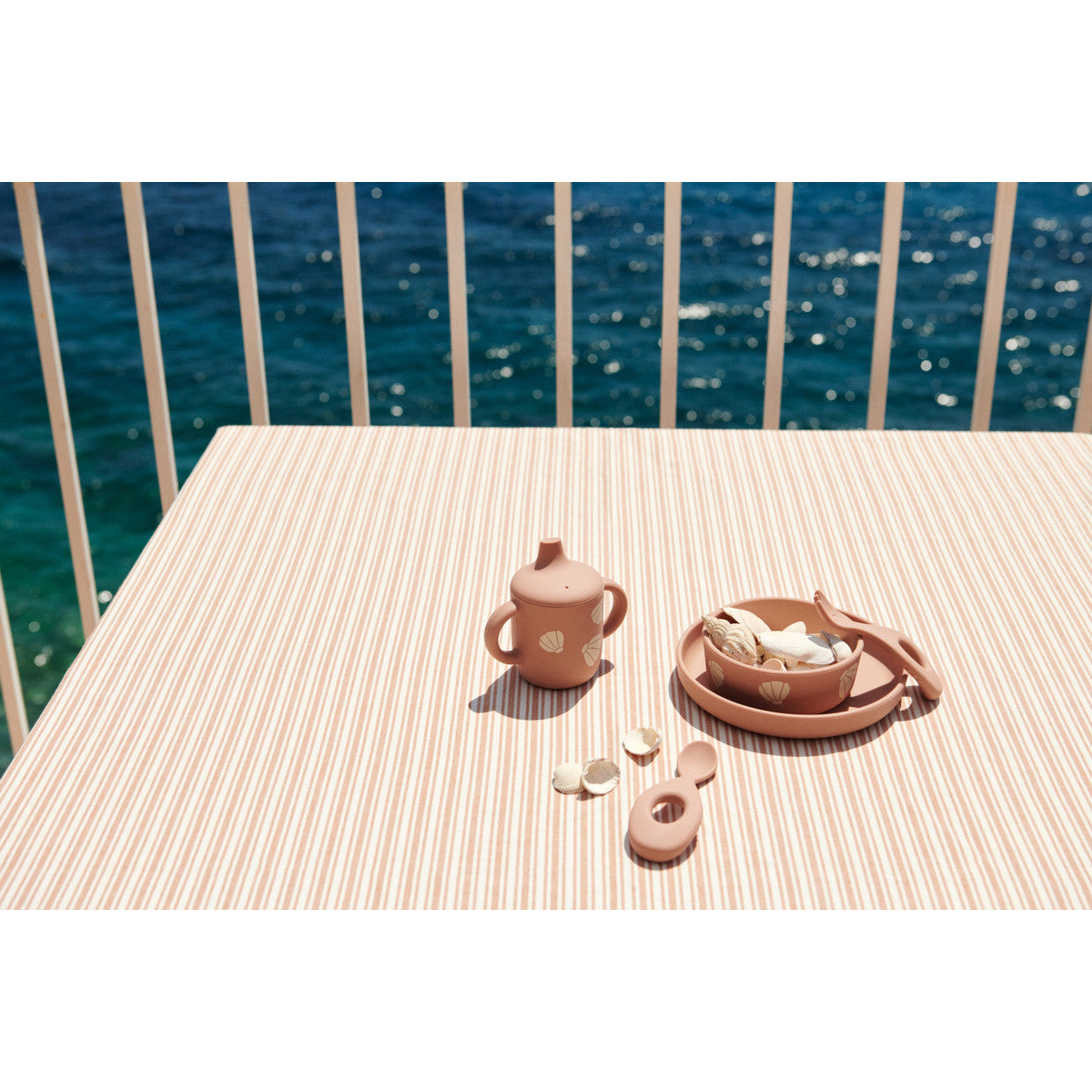 Set de repas Ryle - Shell / Pale tuscany — Liewood , Lyon