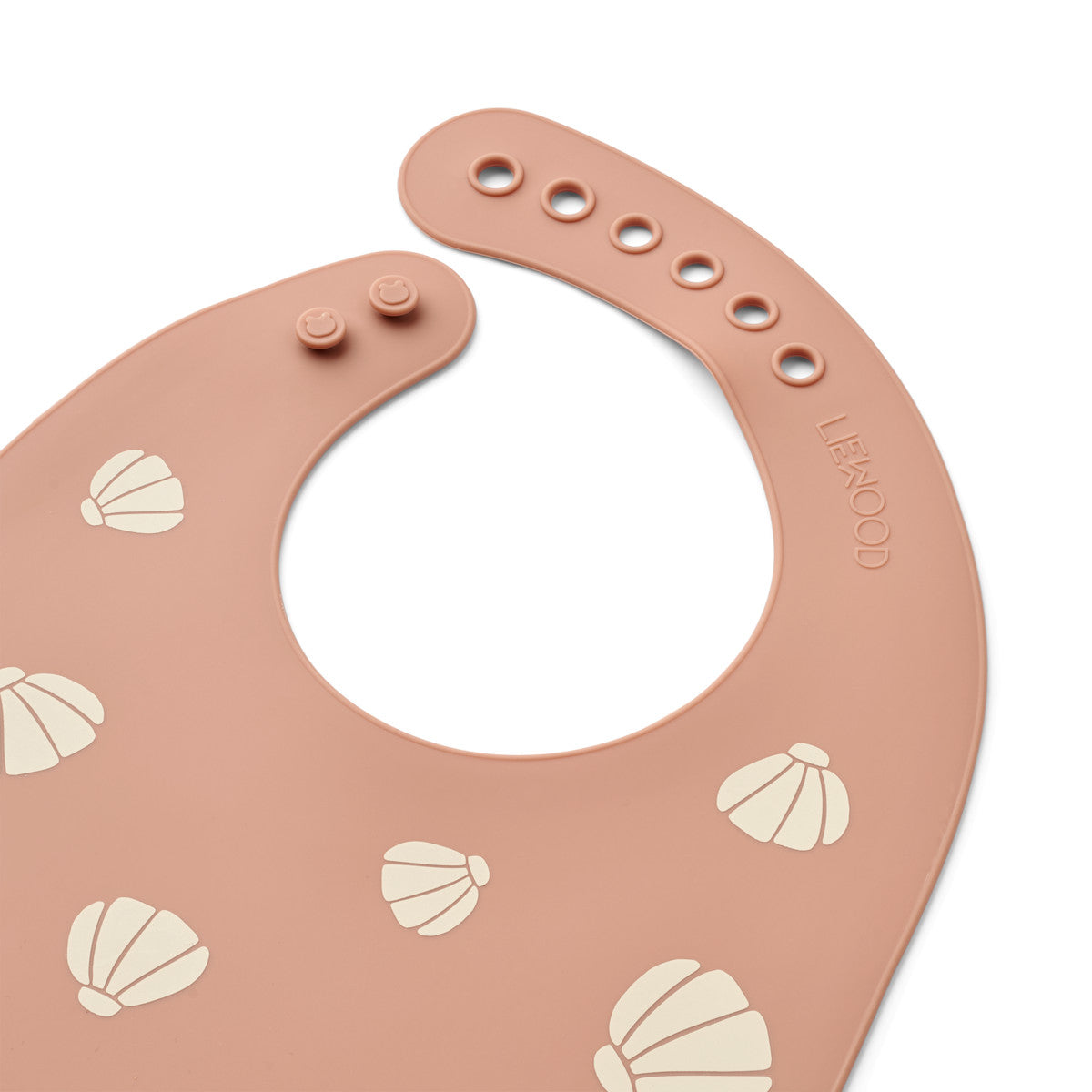 Bavoir en silicone - Shells multi