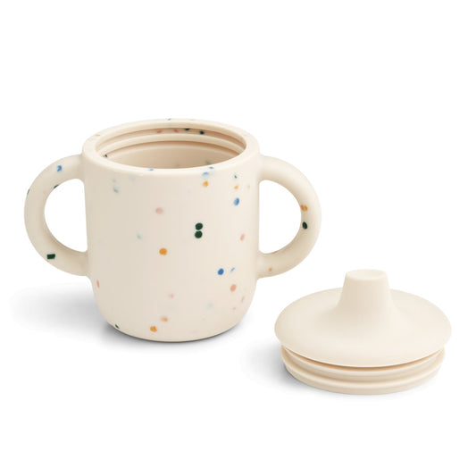 Neil cup - Splash dots / Sea shell — Liewood , Lyon