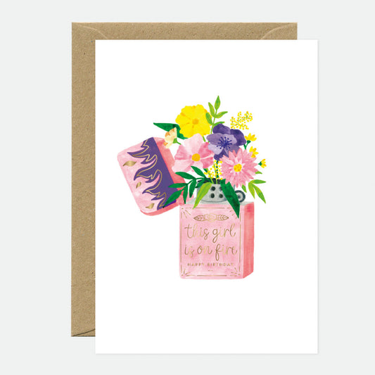 Carte Flower lighter — All the ways to say , Lyon