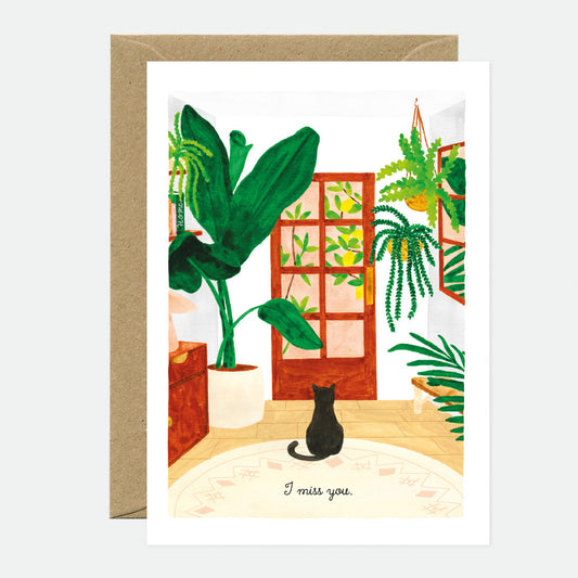 Carte I miss you cat — All the ways to say , Lyon