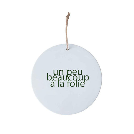 Médaillon A la folie