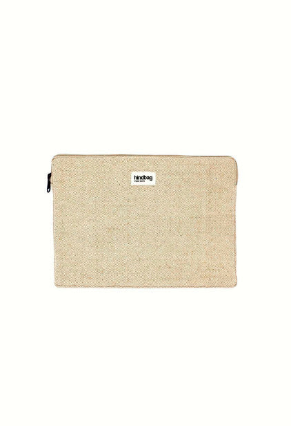 Housse d'ordinateur Ava S - Jute
