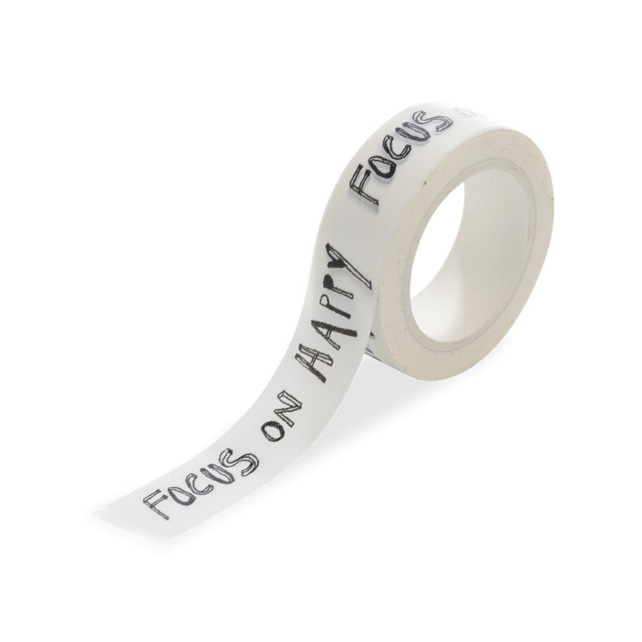 Masking tape Focus on happy — Helen b , Lyon