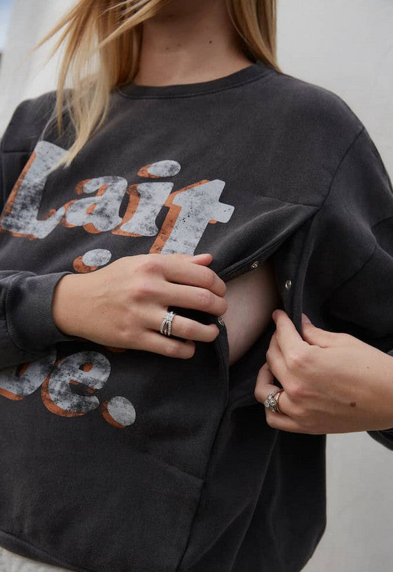 Sweat d'allaitement Lait it be - Taille XS