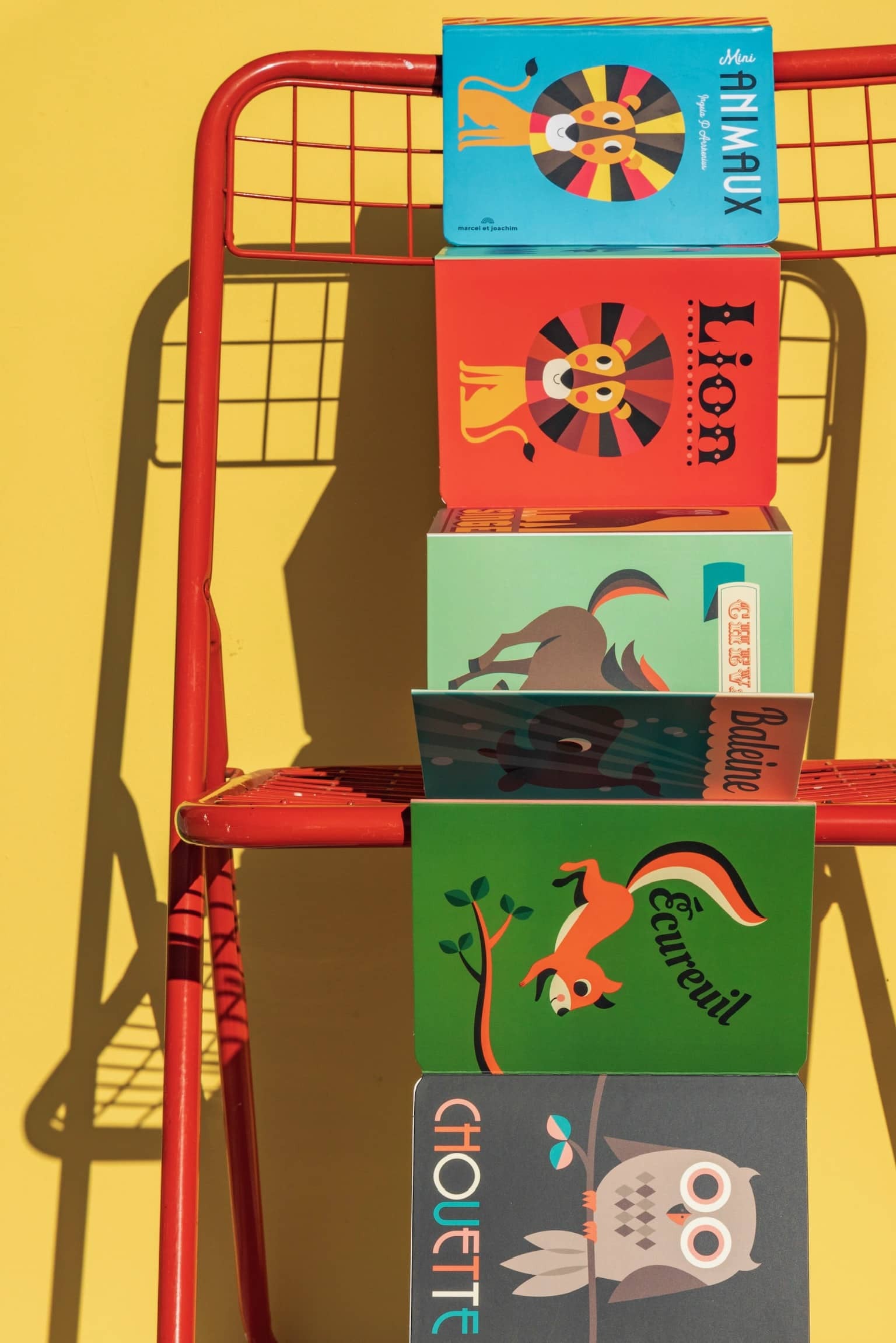 Livre accordéon 31 mini animaux — Marcel et Joachim , Lyon