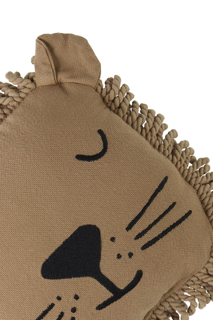 Coussin tête de lion - Sésame