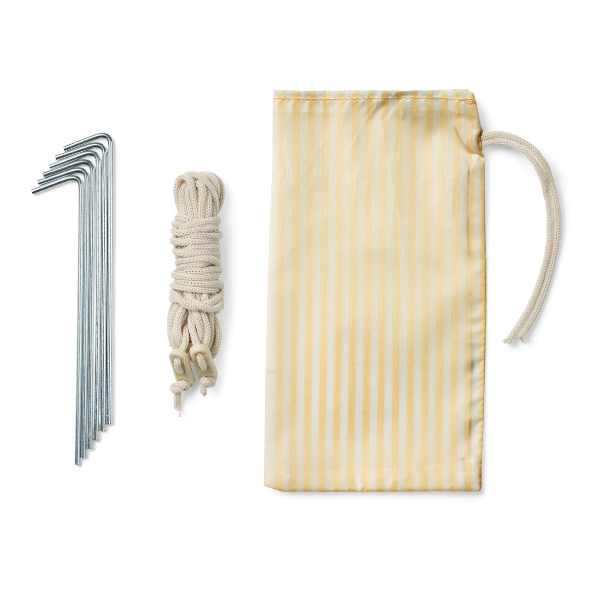 Tente de plage Cassie - Stripe yellow mellow