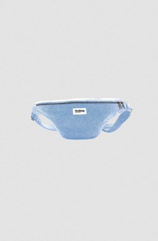 Sac banane Sasha - Denim bleu