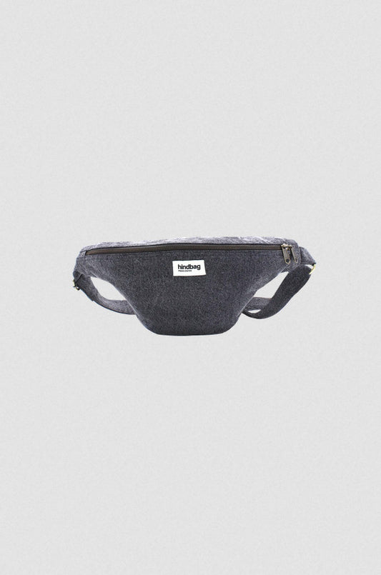 Sac banane Sasha - Denim gris — Hindbag , Lyon