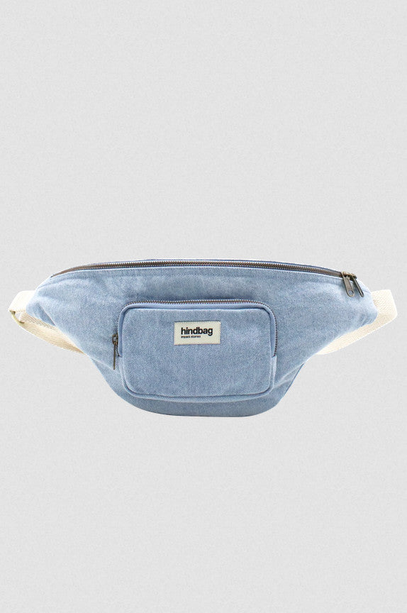 Sac banane XL Sofia - Denim bleu