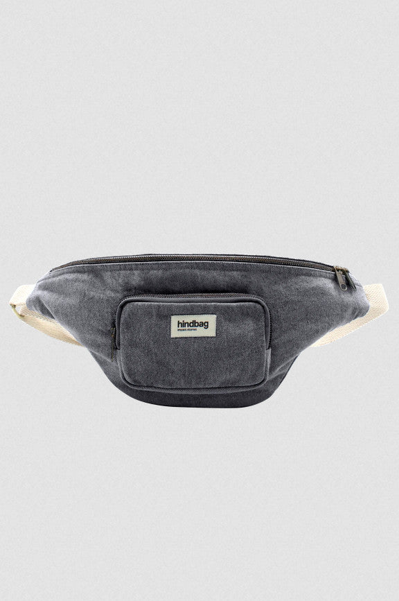 Sac banane XL Sofia - Denim gris