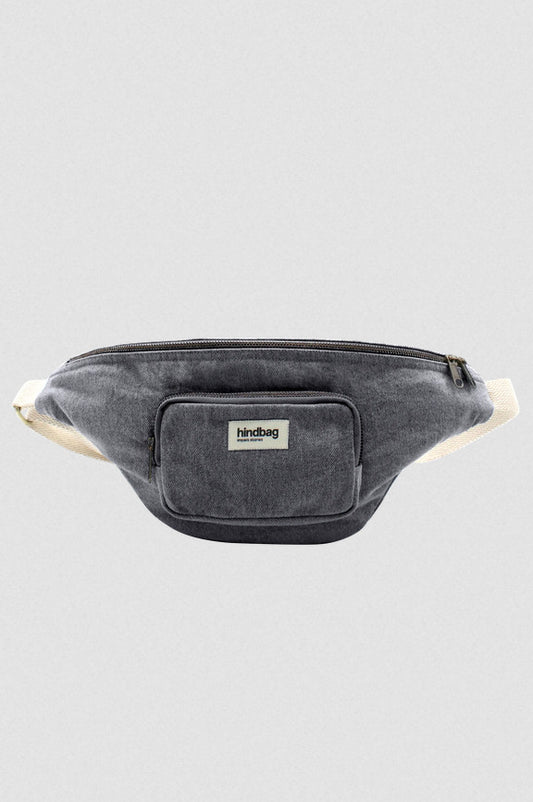 Sac banane XL Sofia - Denim gris