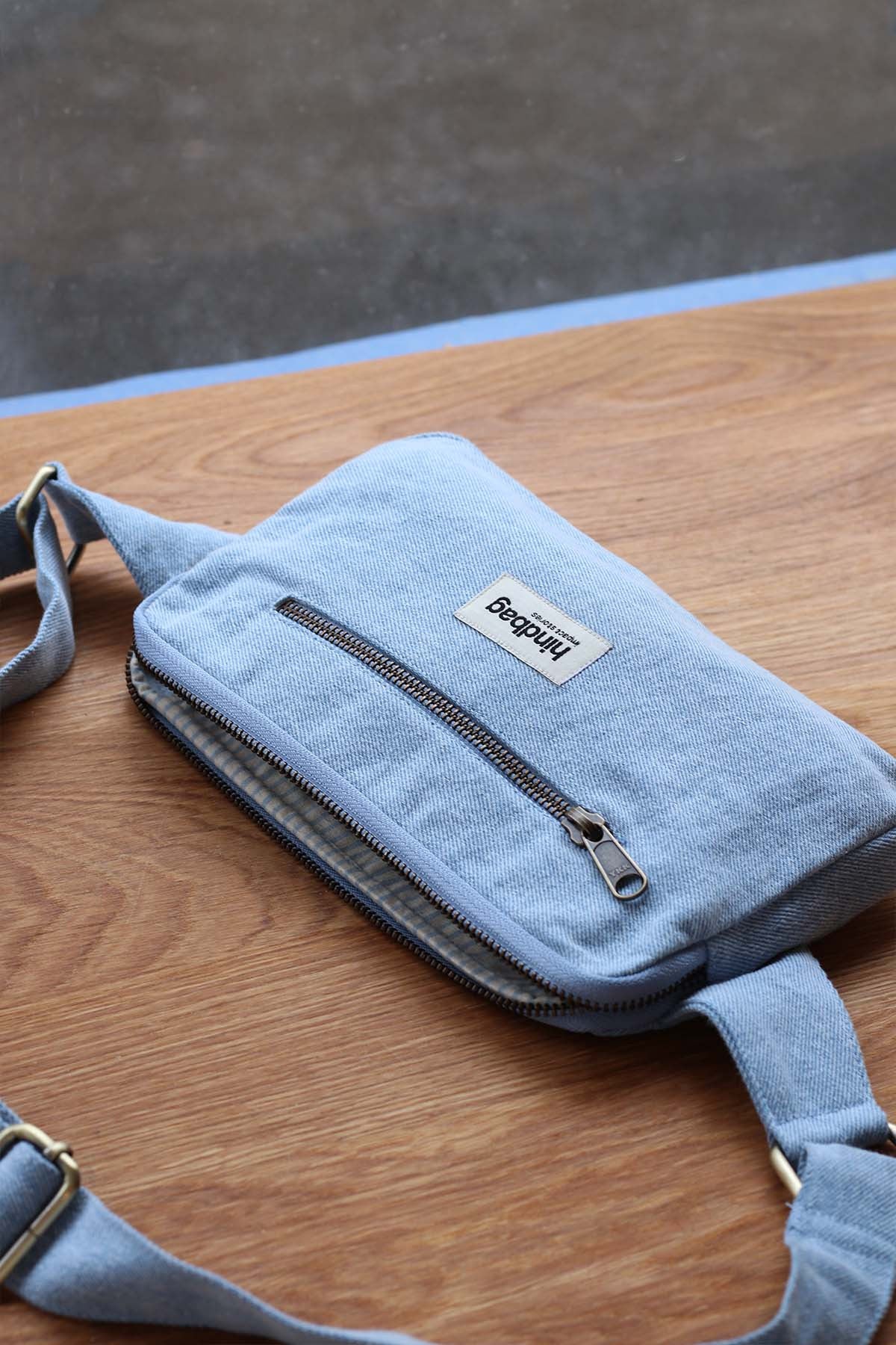 Sac banane Harry - Denim bleu