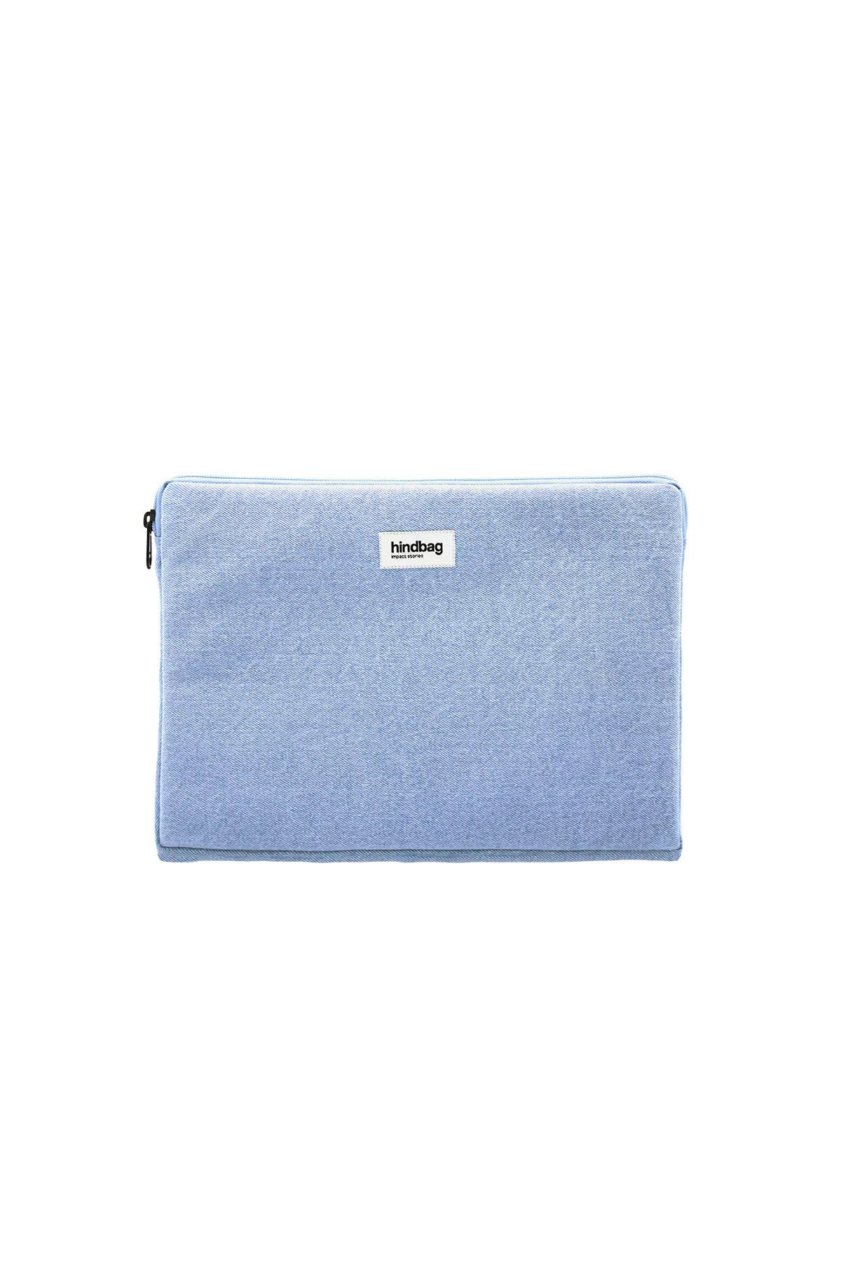 Housse d'ordinateur Ava S - Denim bleu — Hindbag , Lyon