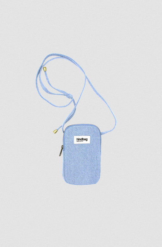Pochette pour téléphone Bill - denim bleu — Hindbag , Lyon