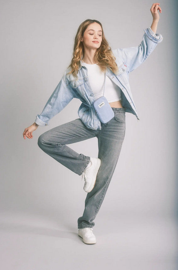 Pochette pour téléphone Bill - denim bleu — Hindbag , Lyon