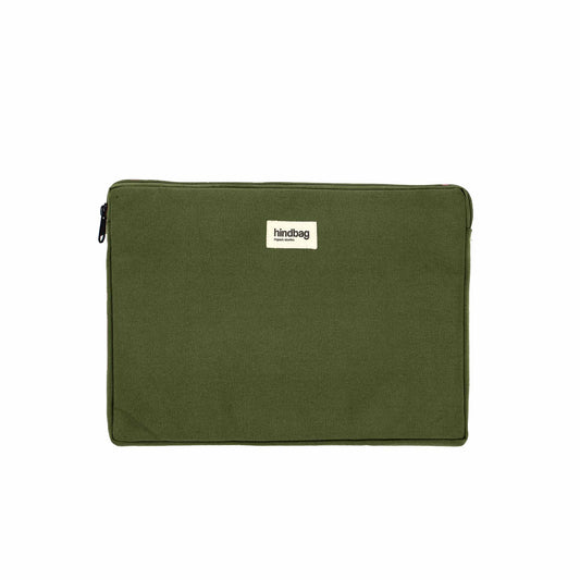 Housse d'ordinateur Ava S - Olive — Hindbag , Lyon