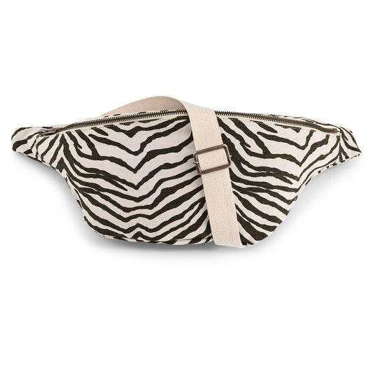 Sac banane zebra - Greige/noir