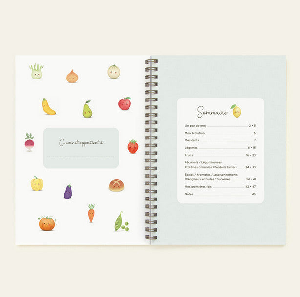 Carnet de diversification alimentaire