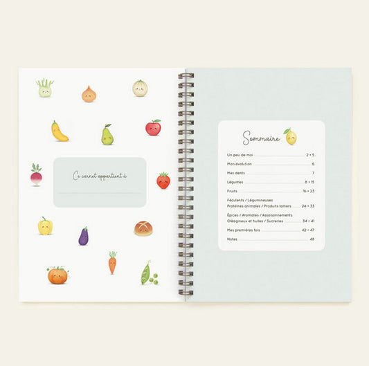 Carnet de diversification alimentaire