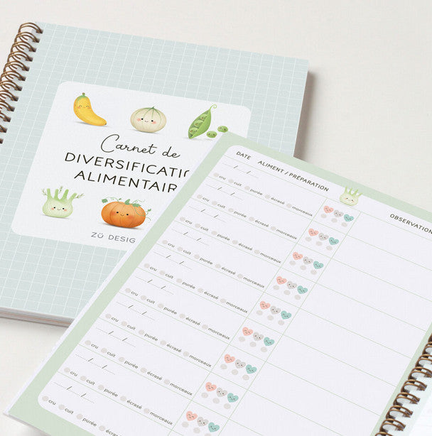 Carnet de diversification alimentaire