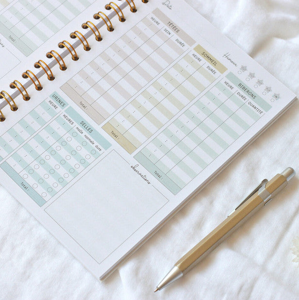 Carnet des premiers jours - De 0 à 3 mois