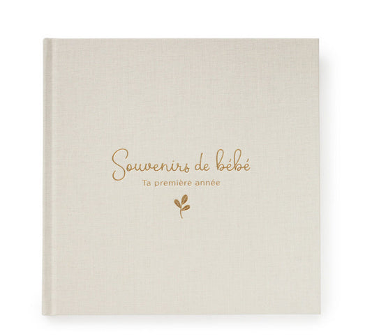 Livre Souvenirs de la première année de bébé