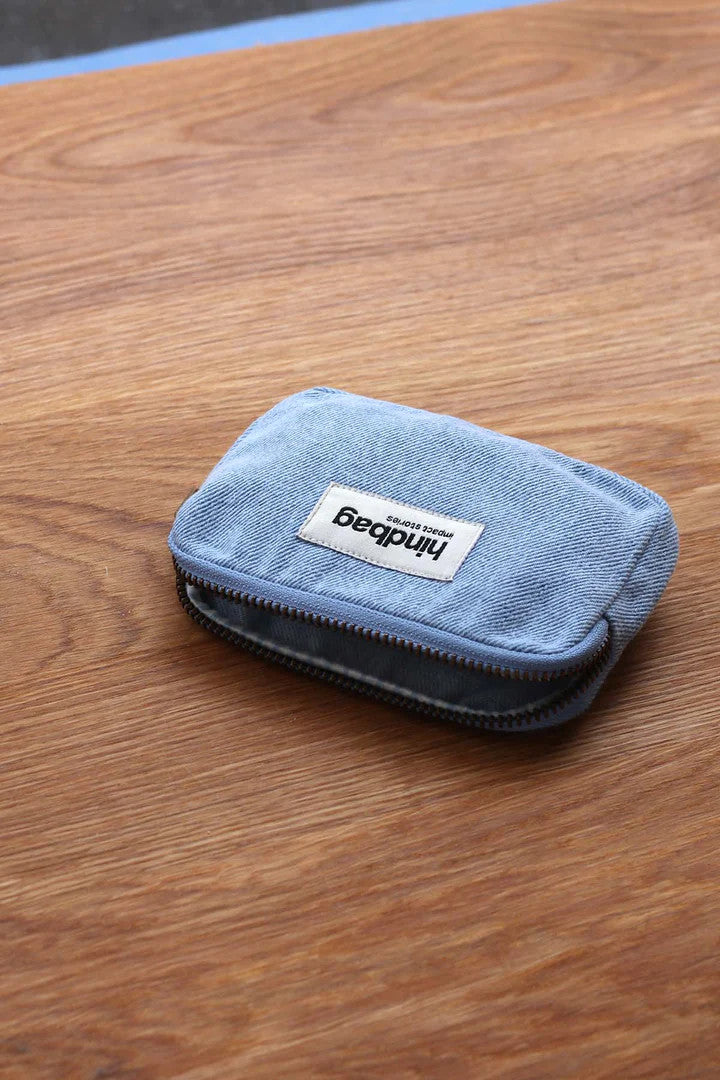 Porte-monnaie Lili - denim bleu — Hindbag , Lyon