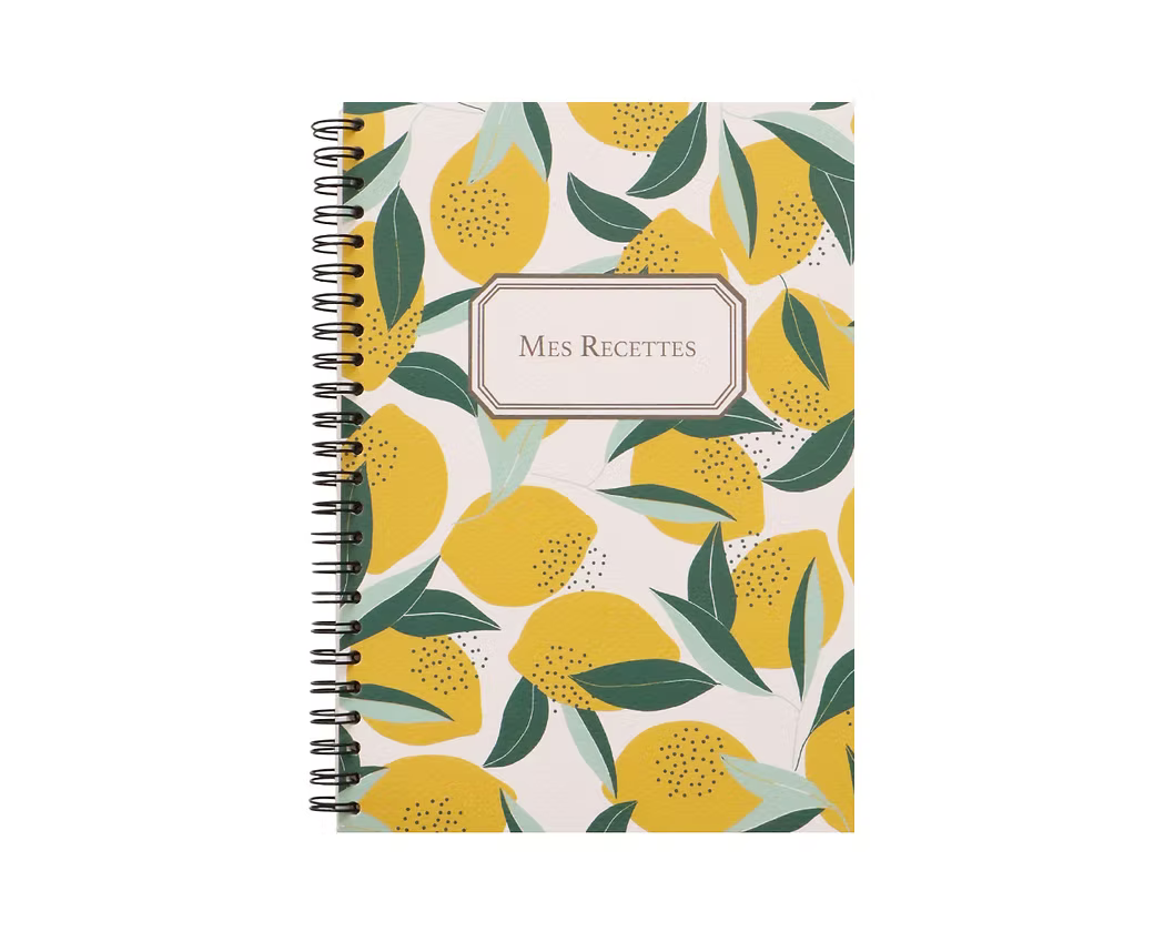 Carnet de recettes - Citron — Poussière des rues , Lyon