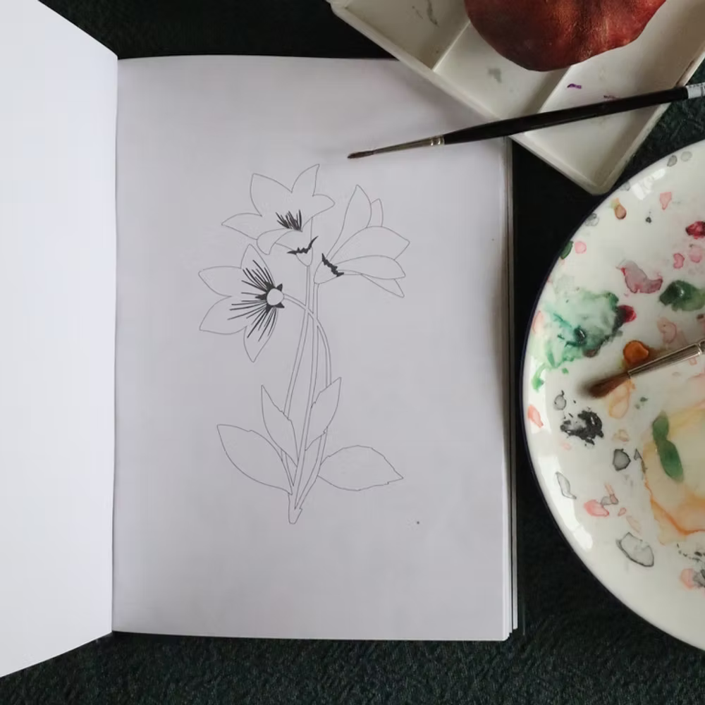 Carnet de coloriage — Poussière des rues , Lyon