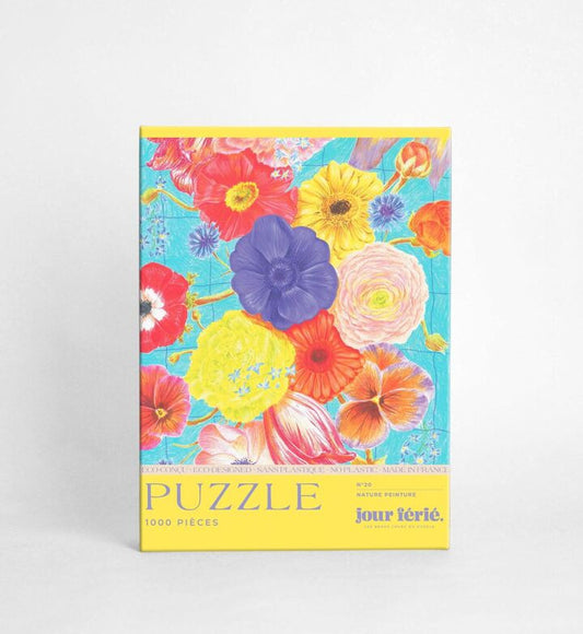 Puzzle Nature peinture 1000 pièces