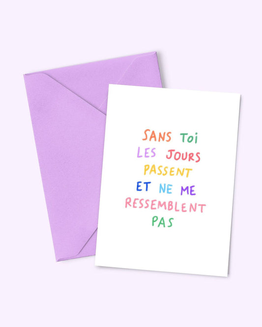 Carte Maux d'amour — Thomas Gravereau , Lyon