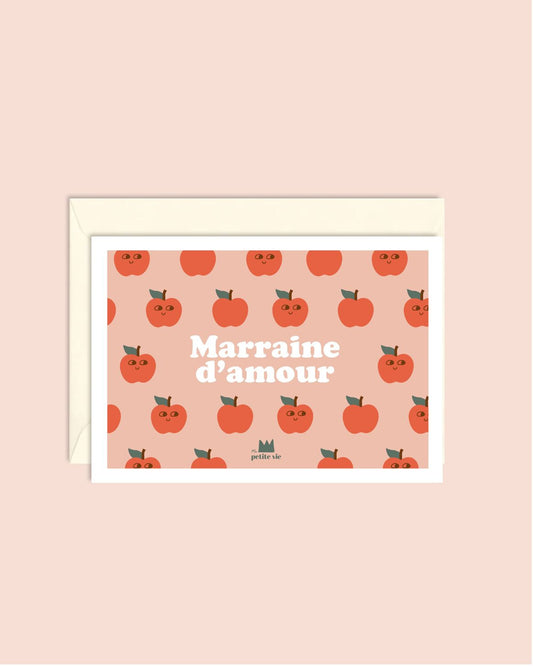Carte - Marraine d'amour