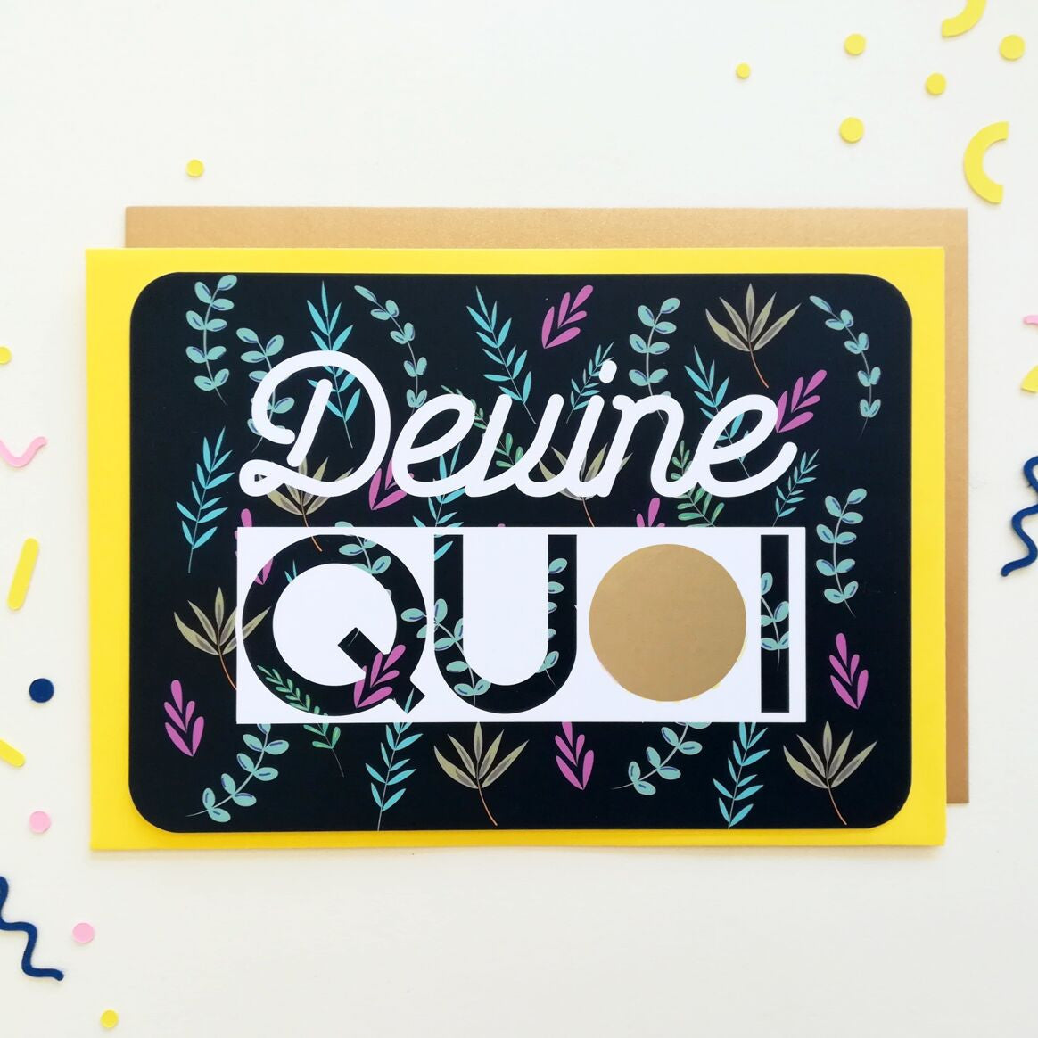 Carte à gratter Devine quoi ? - Veux-tu être mon témoin ? — Pamela Loops , Lyon