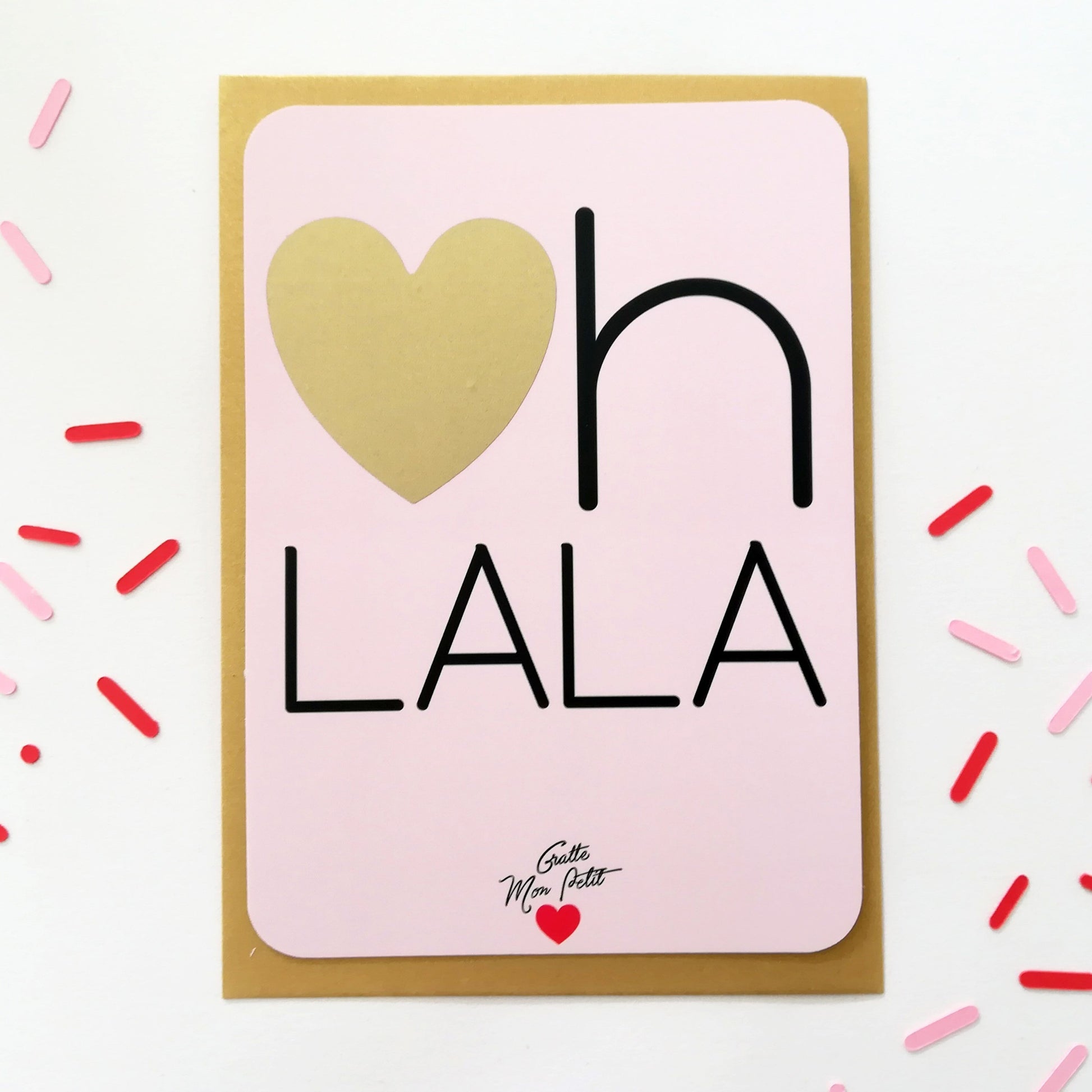 Carte à gratter Oh la la - Veux-tu être ma témoin ? — Pamela Loops , Lyon