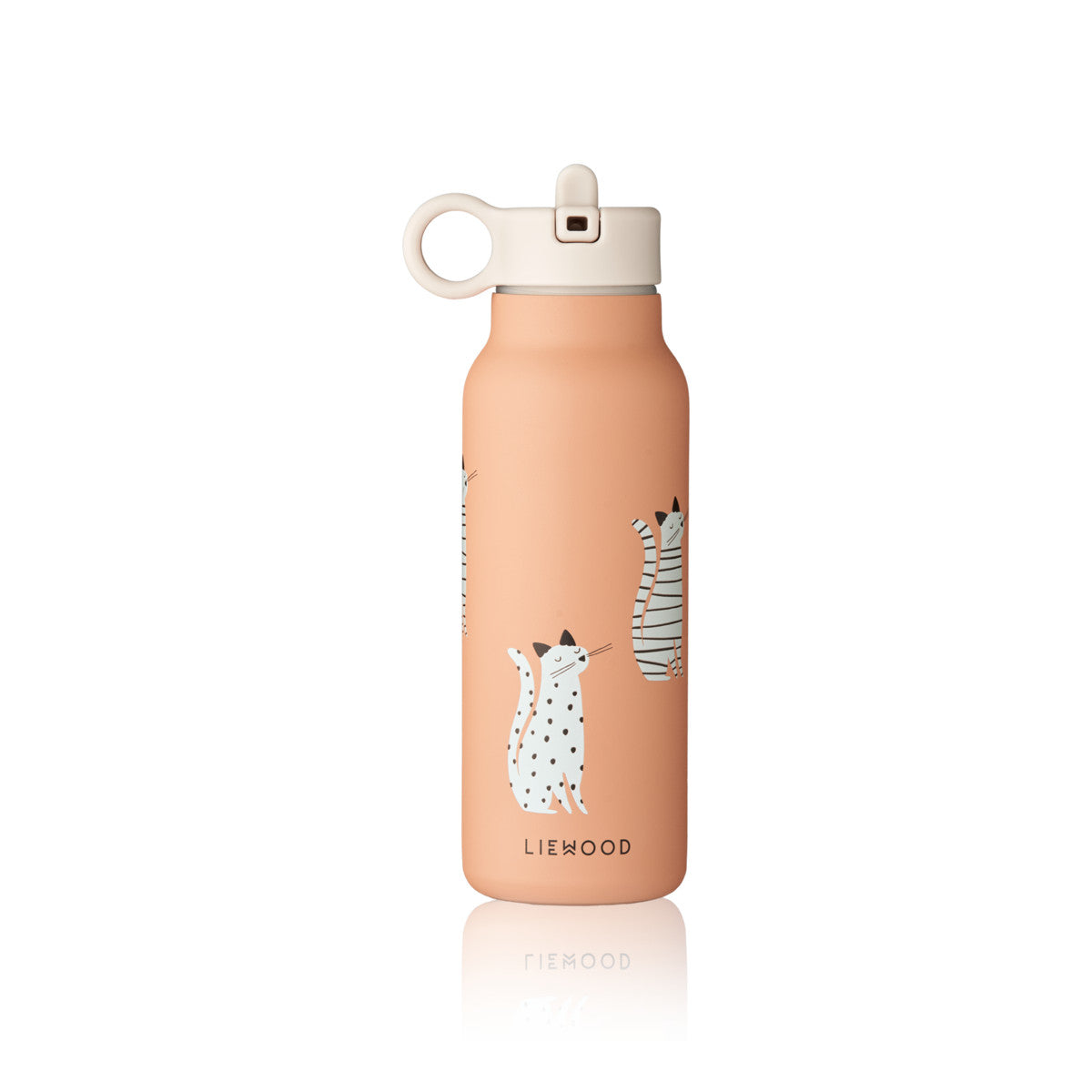 Gourde isotherme - Cat / Tuscany rose 350 mL