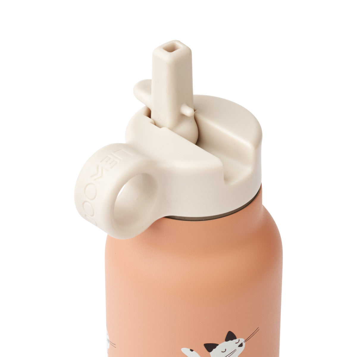 Gourde isotherme - Cat / Tuscany rose 350 mL