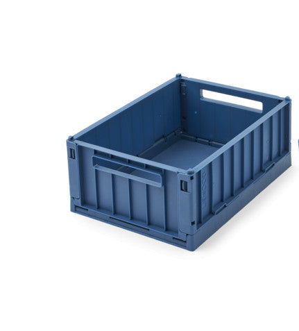 Boîte de rangement small Weston - Indigo blue
