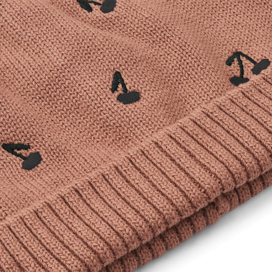 Bonnet Aster Cherries / Dark rosetta - 1/2 ans — Liewood , Lyon