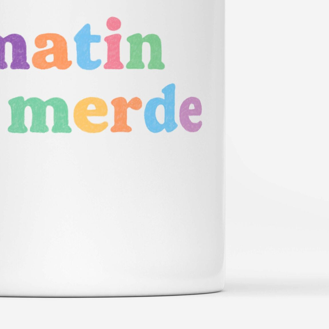 Mug Matin de merde — Thomas Gravereau , Lyon