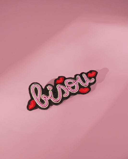 Broche Bisou