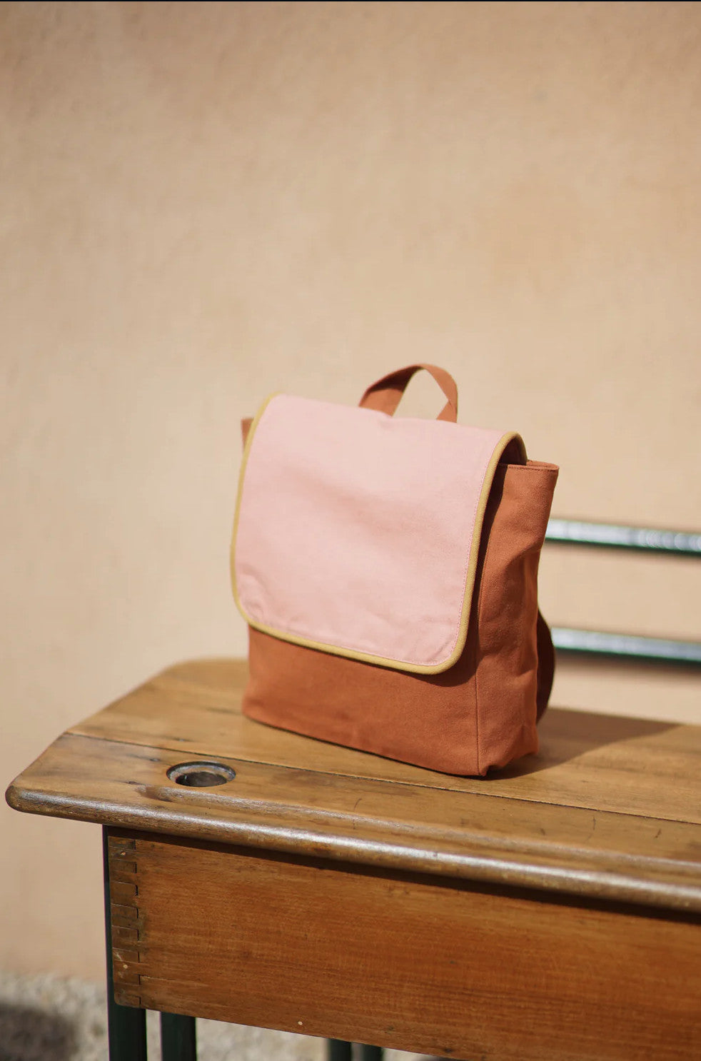 Sac-à-dos Rose/chocolat