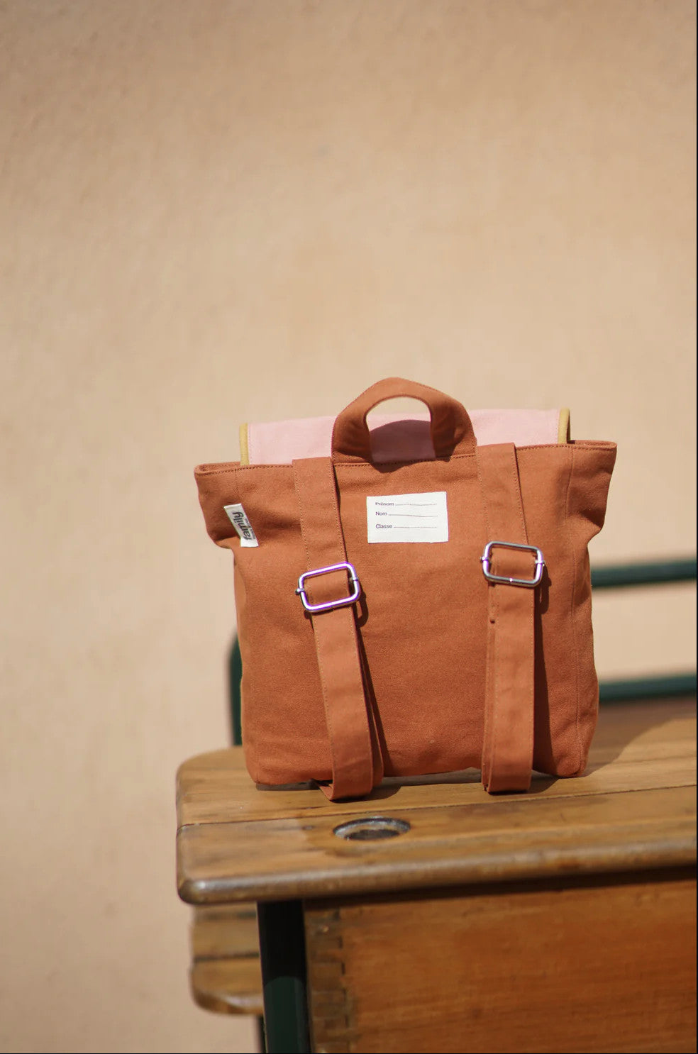 Sac-à-dos Rose/chocolat