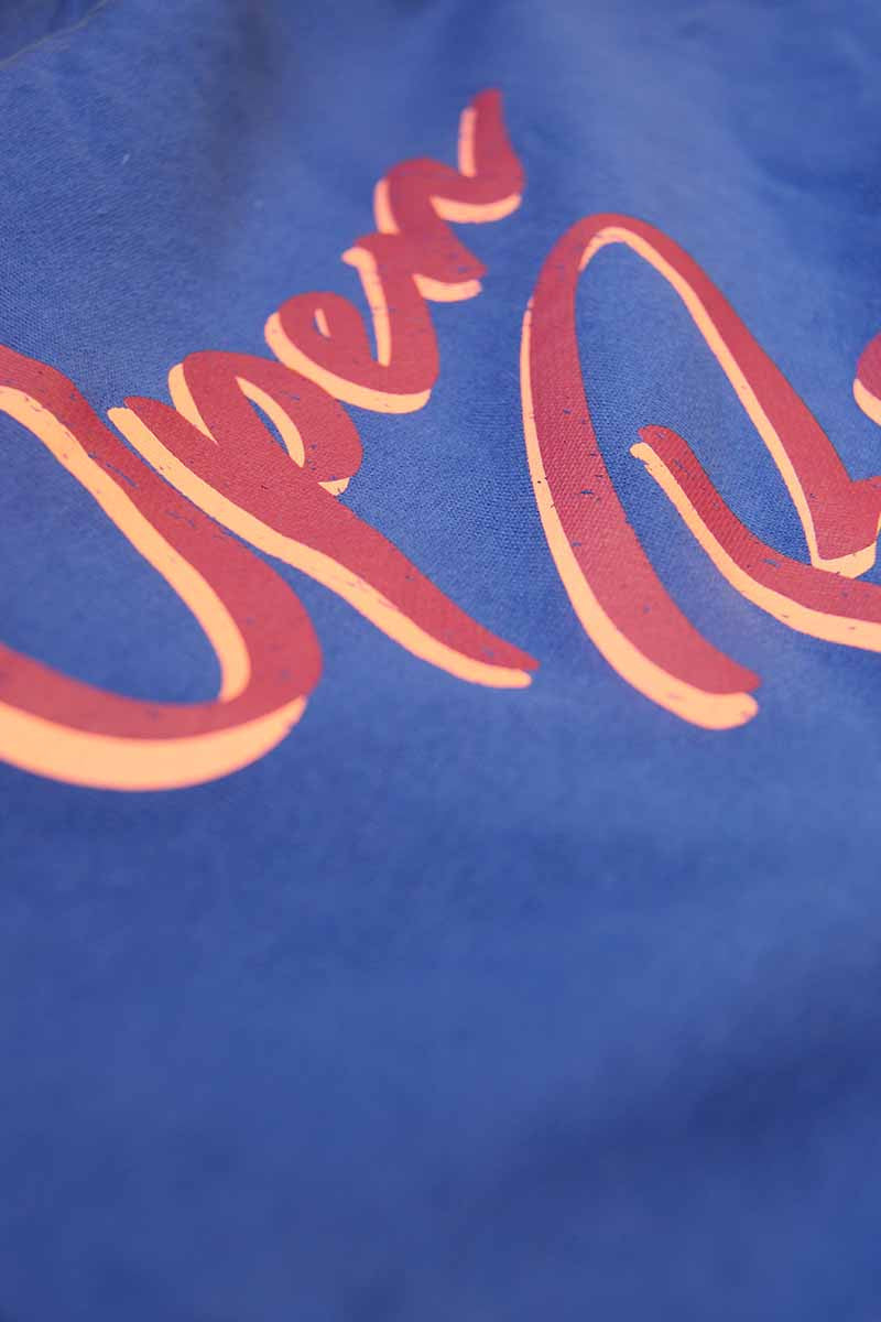 Sweat d'allaitement Open bar / Bleu - Taille XL